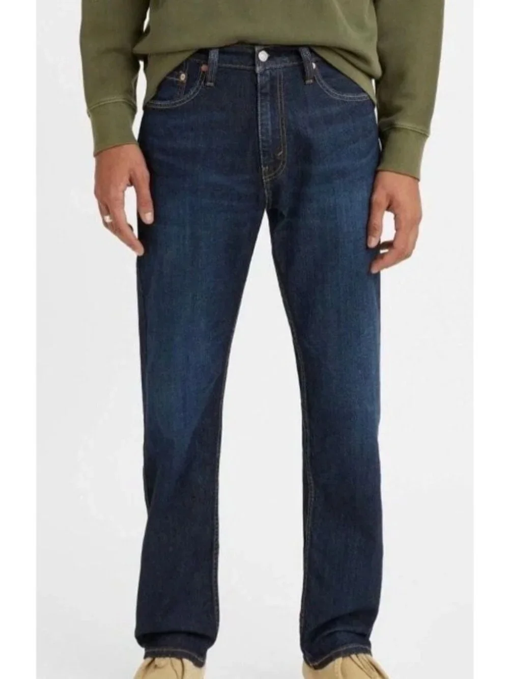 NWT Levi's 505 Regular Men's Jeans 32x34 Stretch Straight Leg